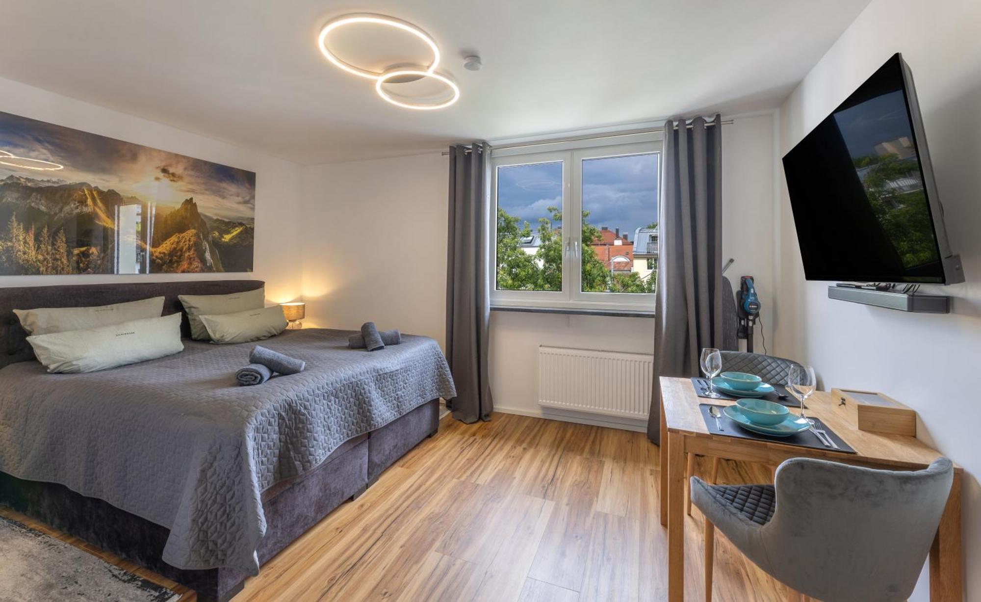 Sweethome - Super Zentral Und Modern, Kueche, Wifi Munique Exterior foto